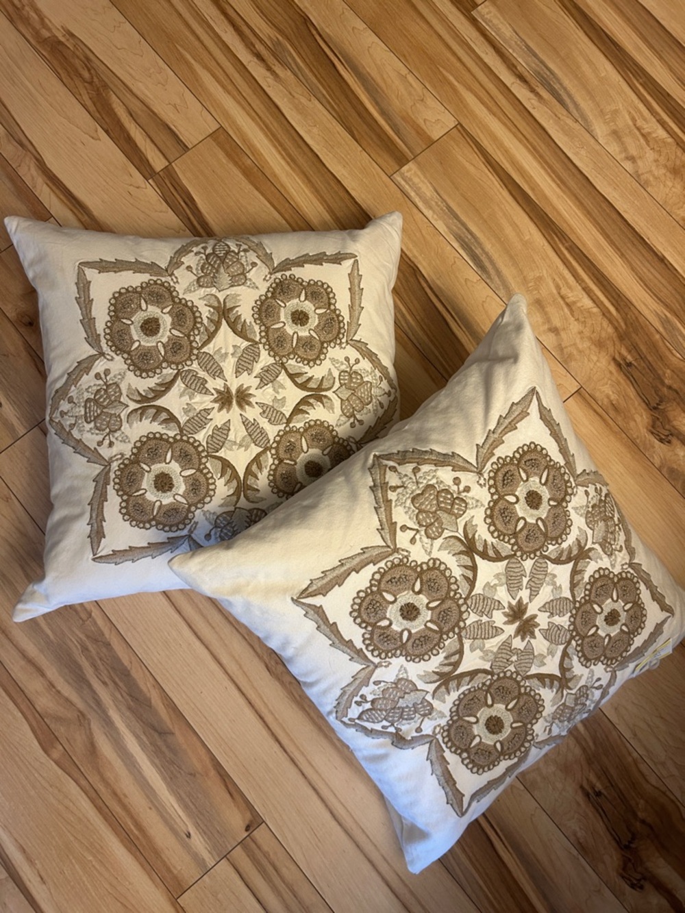 Pottery Barn Mosaic decorative pillows